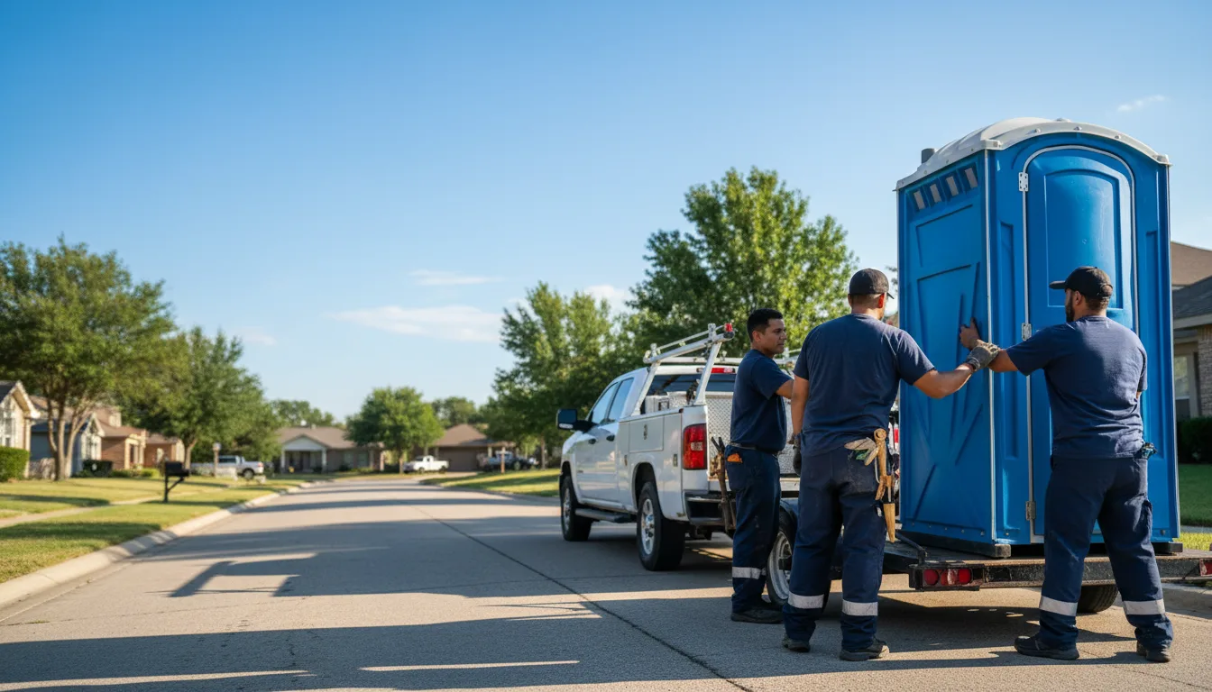 Portable Toilet Rental in Snook, TX near me